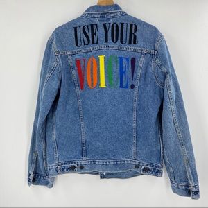 New Levis Pride Use Your Voice Trucker 